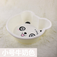 [脸盆两件套/三件套]加厚卡通儿童盆宝宝洗脸洗脚盆塑料盆 白色熊猫 两小盆+一大盆