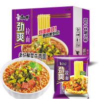康师傅劲爽老坛酸菜牛肉面104g*24袋/箱