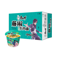 康师傅经典藤椒牛肉面106g*12桶/箱