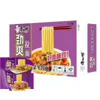 康师傅劲爽拉面老坛酸菜牛肉面桶112g*12桶装