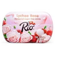 Rio荔枝玫瑰无糖薄荷糖14g(56粒)