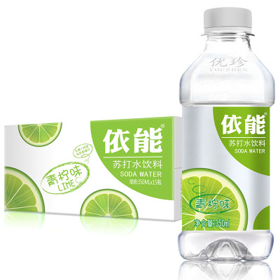 依能苏打水青柠味350ml*15