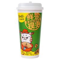 唐啵虎茉莉绿茶手冲奶茶76g