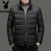 花花公子品牌加大210码轻薄羽绒服男士外套男装上衣深秋2023新款
