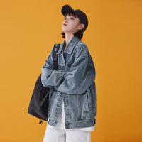 ROSUYA中性风2021秋季新款牛仔夹克休闲外套