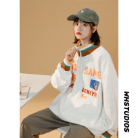 ROSUYA中性-秋季bf炸街雪王标签外套秋运动夹克