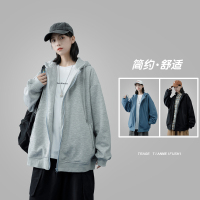 ROSUYA开衫连帽2021新款潮流宽松休闲春秋季外套