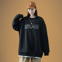 ROSUYA春秋季ins潮牌大码宽松2021年新款假两件卫衣女