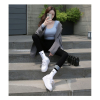 ROSUYA春秋季外穿打底裤女裤修身显瘦弹力小脚紧身芭比瑜伽鲨鱼皮瘦腿裤