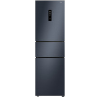 TCL冰箱 BCD-260TWEPZA50烟墨蓝 260升 家用三开门风冷无霜一级能效变频三门三温省电节能