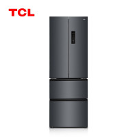 TCL电冰箱 R316T11-DP 陨石灰 家用316升法式多门一级能效变频风冷无霜冰箱