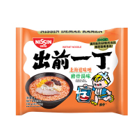 香港进口日清 出前一丁 北海道味噌猪骨汤味100g网红方便面泡面速食