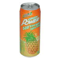 绿力菠萝汁490ml/罐 台湾进口果汁饮料