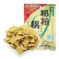 [傻二哥_粗粮锅巴香葱味]100g*1膨化零食休闲办公好吃的零食小吃