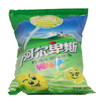 阿尔卑斯柠檬牛奶味棒棒糖200g/包