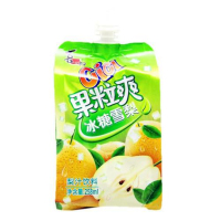 喜之郎CICI冰糖雪梨果粒爽饮料258ml