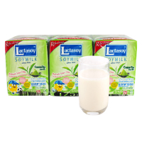 力大狮绿茶味豆奶125ml*6