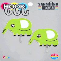 三美优家卡通粘钩1346
