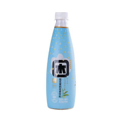 清泉出山困茶桂花茉莉花茶饮料520ml