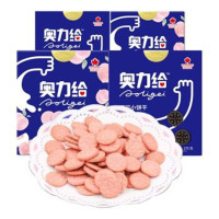 奥力给鲜乳小饼干白桃味96g