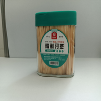 福相伴长方形瓶装精制牙签(500支) 8063