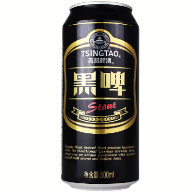 青岛黑啤500ml