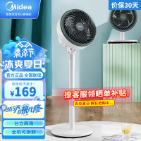 美的(Midea)风扇空气循环扇白色家用台立式大风力摇头落地电风扇 [FGA20VB]