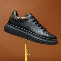 [特价款]阿尔皮纳袋鼠2022春季新款男士休闲皮鞋 运动英伦风板鞋