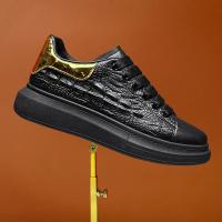 [特价款]阿尔皮纳袋鼠2022春季新款男士休闲皮鞋 运动英伦风板鞋