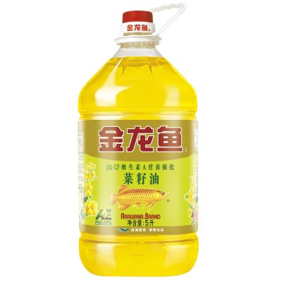 金龙鱼AE纯香营养菜籽油5l