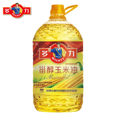 多力压榨玉米油5L 食用油