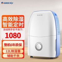 格力(GREE)除湿机DH12EA 抽湿机家用卧室办公室低噪音干衣机干燥机除湿器12升/天适用面积 18-22平方米