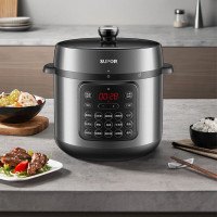 苏泊尔电压力锅家用单胆高压锅大容量智能预约定时煲汤炖肉煮汤米饭粥锅 SY-80YC17
