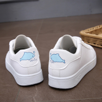 婕秘2018春季新款小白鞋可爱大童女孩子小学生初中生高中女鞋百搭34码