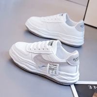 婕秘女鞋小白鞋2021新款百搭学生跑步鞋休闲运动老爹鞋板鞋女鞋