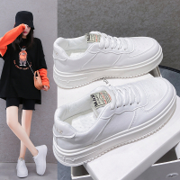 婕秘2021新款小鞋女ins街拍潮鞋秋百搭运动帆布鞋设计感小众