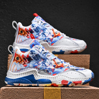 婕秘向槐春季男士高帮篮球运动鞋情侣女休闲运动鞋子厚底跑步鞋潮鞋