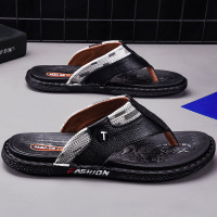 婕秘向槐男士人字拖外穿夏季新款休闲耐磨软底潮流休闲拖鞋