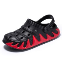 婕秘向槐夏季新款包头洞洞男鞋情侣女拖鞋沙滩鞋子百搭凉鞋轻便拖鞋