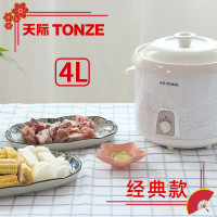 天际(TONZE) 电炖锅 陶瓷 煲汤锅养生锅DDG-40N 4L