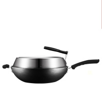 爱仕达(ASD)铁锅炒锅家用无涂层老式炒菜锅CF32M3J