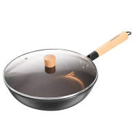 康巴赫(KBH)中华老铁锅无涂层爆炒精铁锅32cmCZH32A1