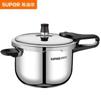 苏泊尔(SUPOR) 高压锅304不锈钢厨房家用压力锅磁炉明火通用复底快煮式加厚 YW203JA1
