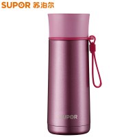 苏泊尔(SUPOR)保温杯男女士高颜值水杯 KC35AD5粉色