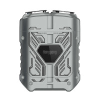 超人(SID)超人杭阳剃须刀HS278全身水洗出行便携带充电式剃胡须刀男士电动 银灰色全身水洗磁吸刀头