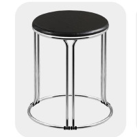泽译家具(ZEYI FURNITURE)圆凳子钢筋凳加厚海绵餐凳ZY-02K