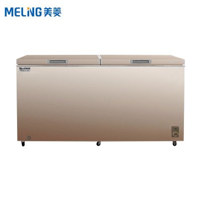 [官方正品]美菱(MELING)528升冰柜卧式大容量全冷冻商用冷藏冷冻转换单温冷柜BC/BD-528DTX