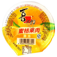 喜之郎 蜜桔果肉杯 200g 水果果冻