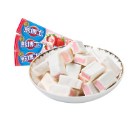 熊博士口嚼糖草莓牛奶味52g