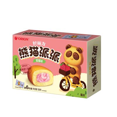 好丽友熊猫派派6P草莓味138g
